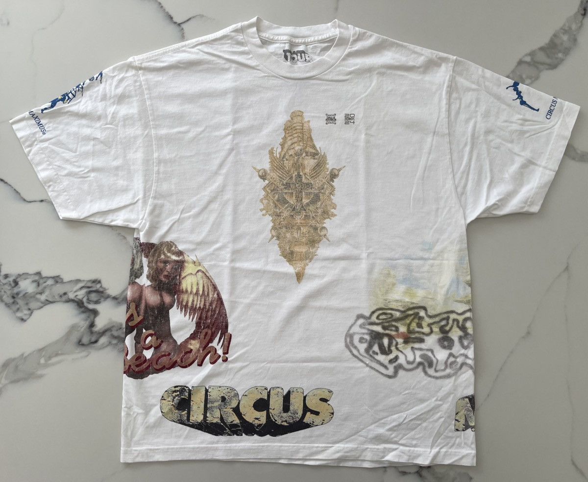Scott Travis Scott Utopia Tour Shirt I Can See The Future Sz Xl Hoodie, Sweatshirt | PodTeesHub.com