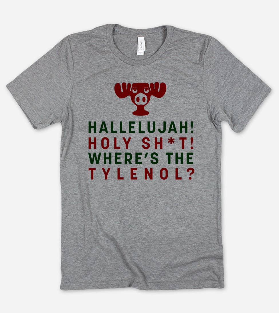 Hallelujah Holy Sh*T - Christmas Vacation T-Shirt Hoodie, Sweatshirt | PodTeesHub.com