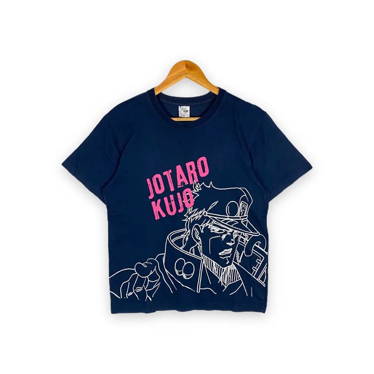 Anime Vintage Jojo S Bizarre Adventure Jotaro Kujo Anime Tee Hoodie, Sweatshirt | PodTeesHub.com