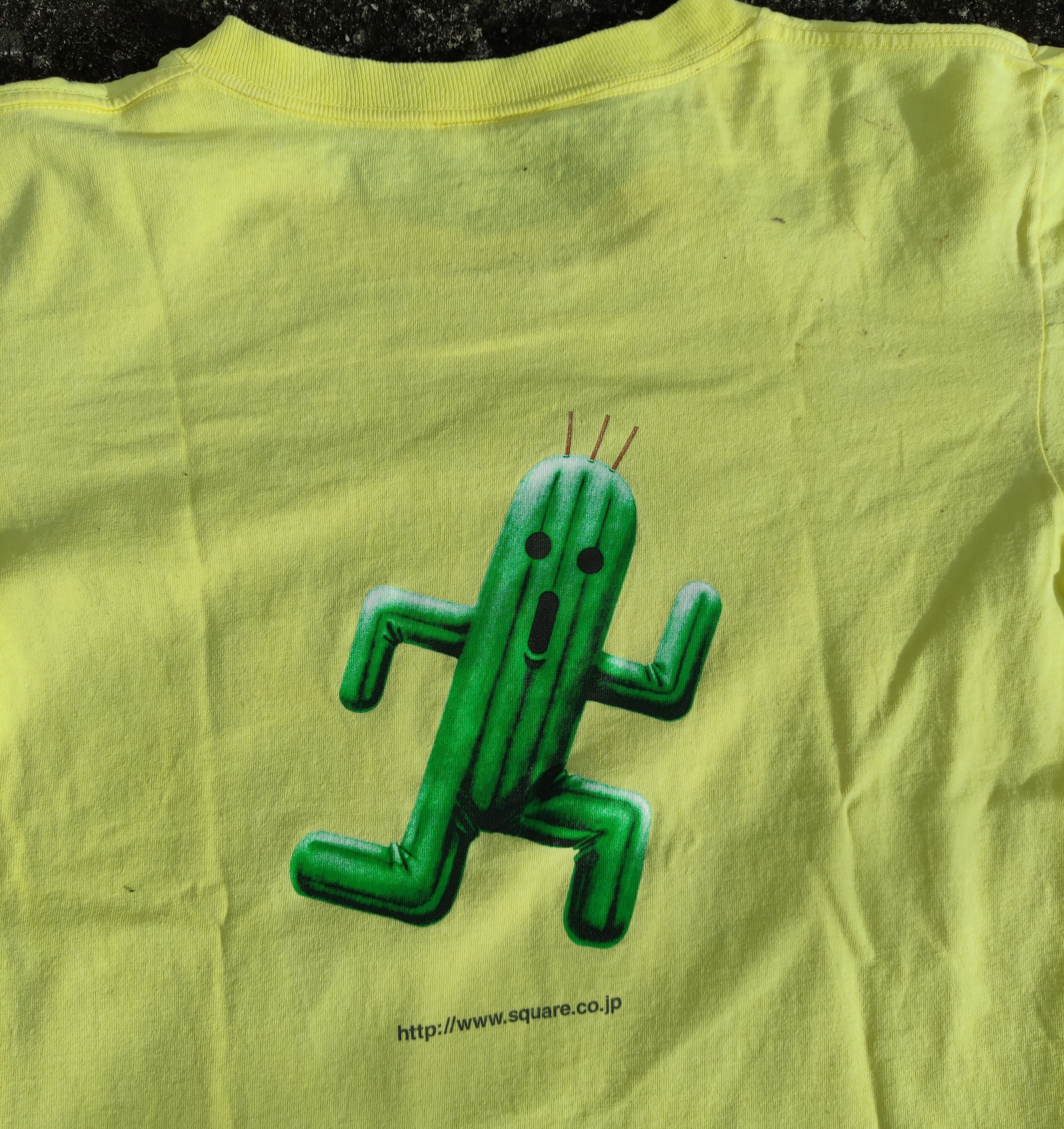 1999 Vintage Final Fantasy 8 Cactuar Video Game Promo T-Shirts, Hoodie, Sweatshirt