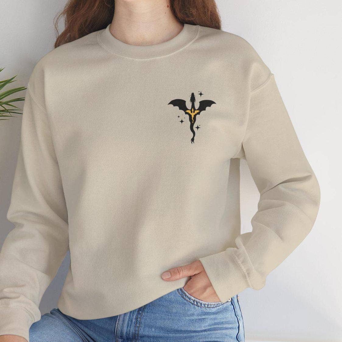 Basgiath War College Sweatshirt - Fantasy Book Lover Gift T-Shirts, Hoodie | PodTeesHub.com
