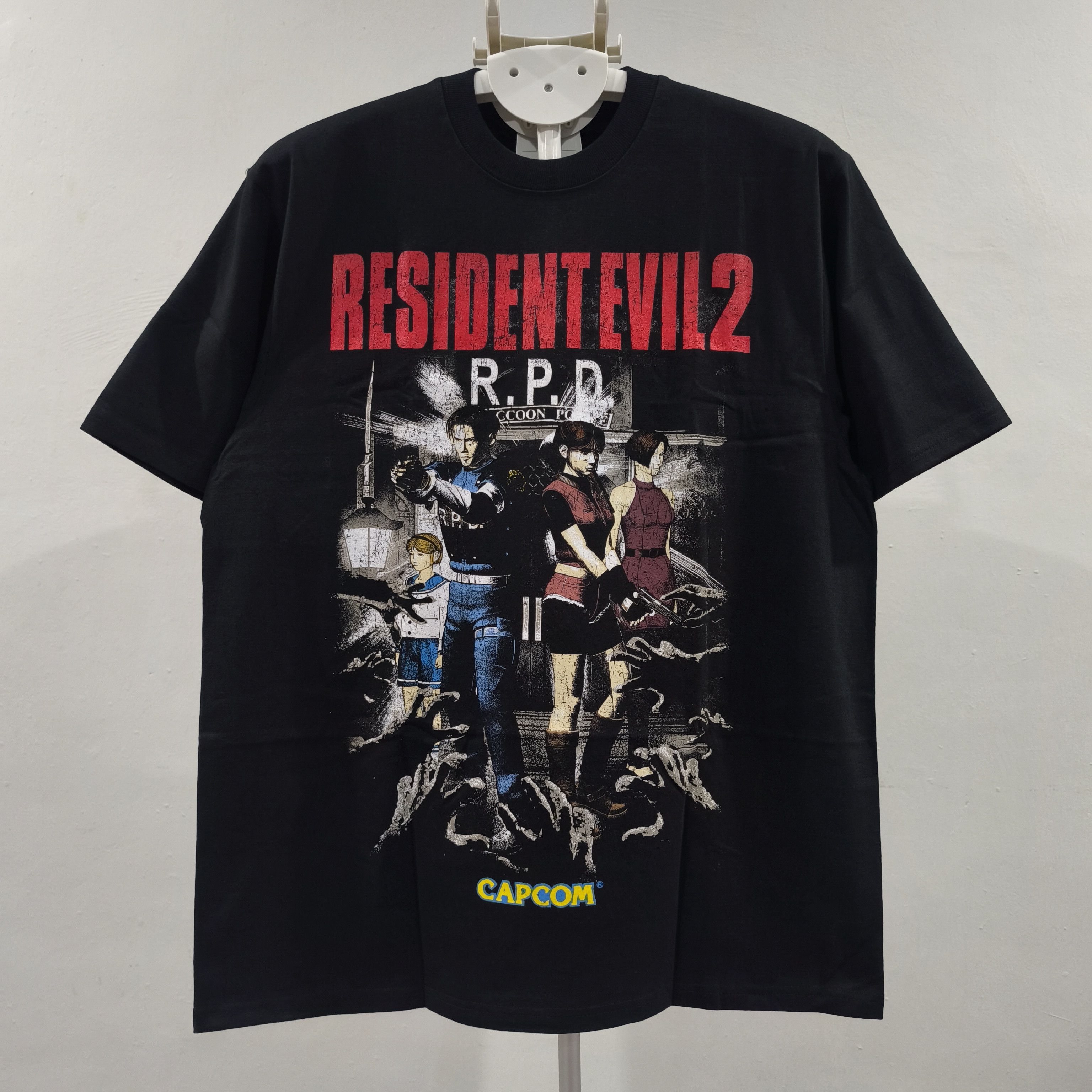 Playstation Resident Evil 2 Game T Shirt Hoodie, Sweatshirt | PodTeesHub.com