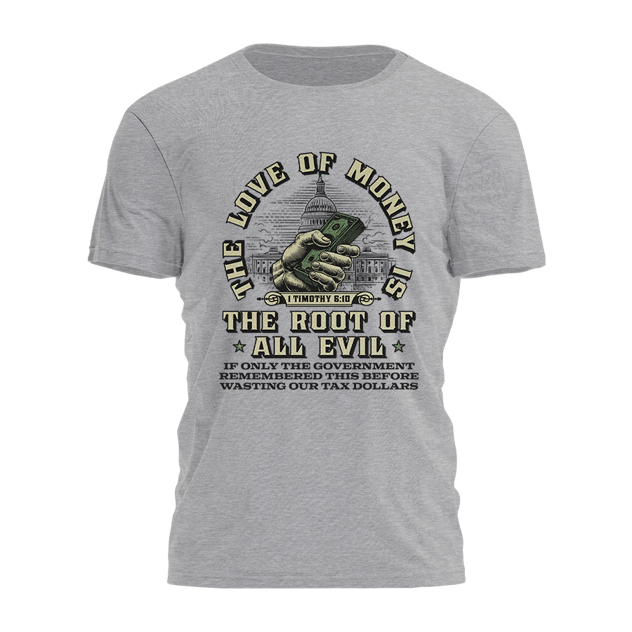 Government Waste - the Love of Money Tee - 3559 Hoodie, Sweatshirt | PodTeesHub.com