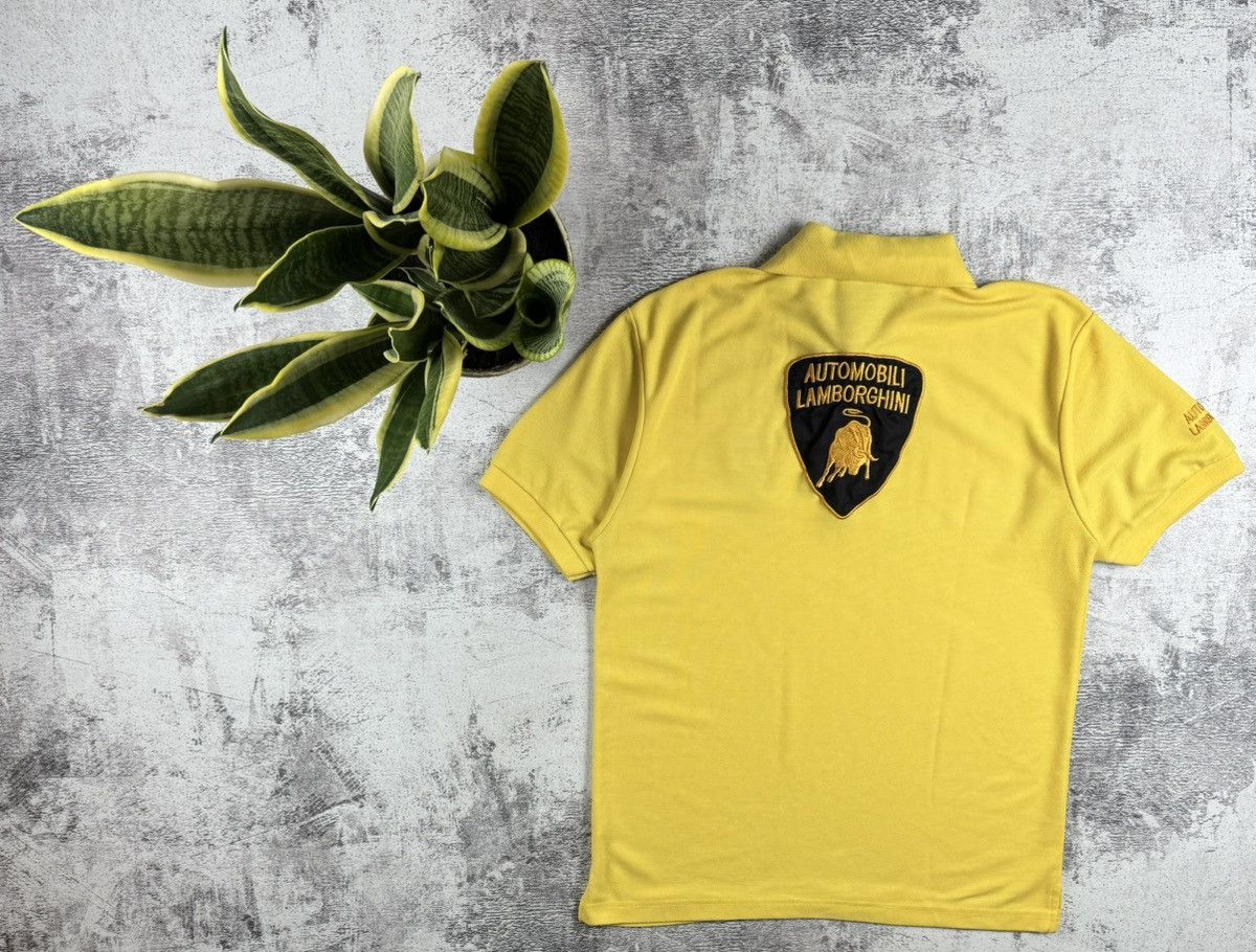 Lamborghini Automobili Yellow Vintage Racing S Xl Retro T-Shirts, Hoodie, Sweatshirt