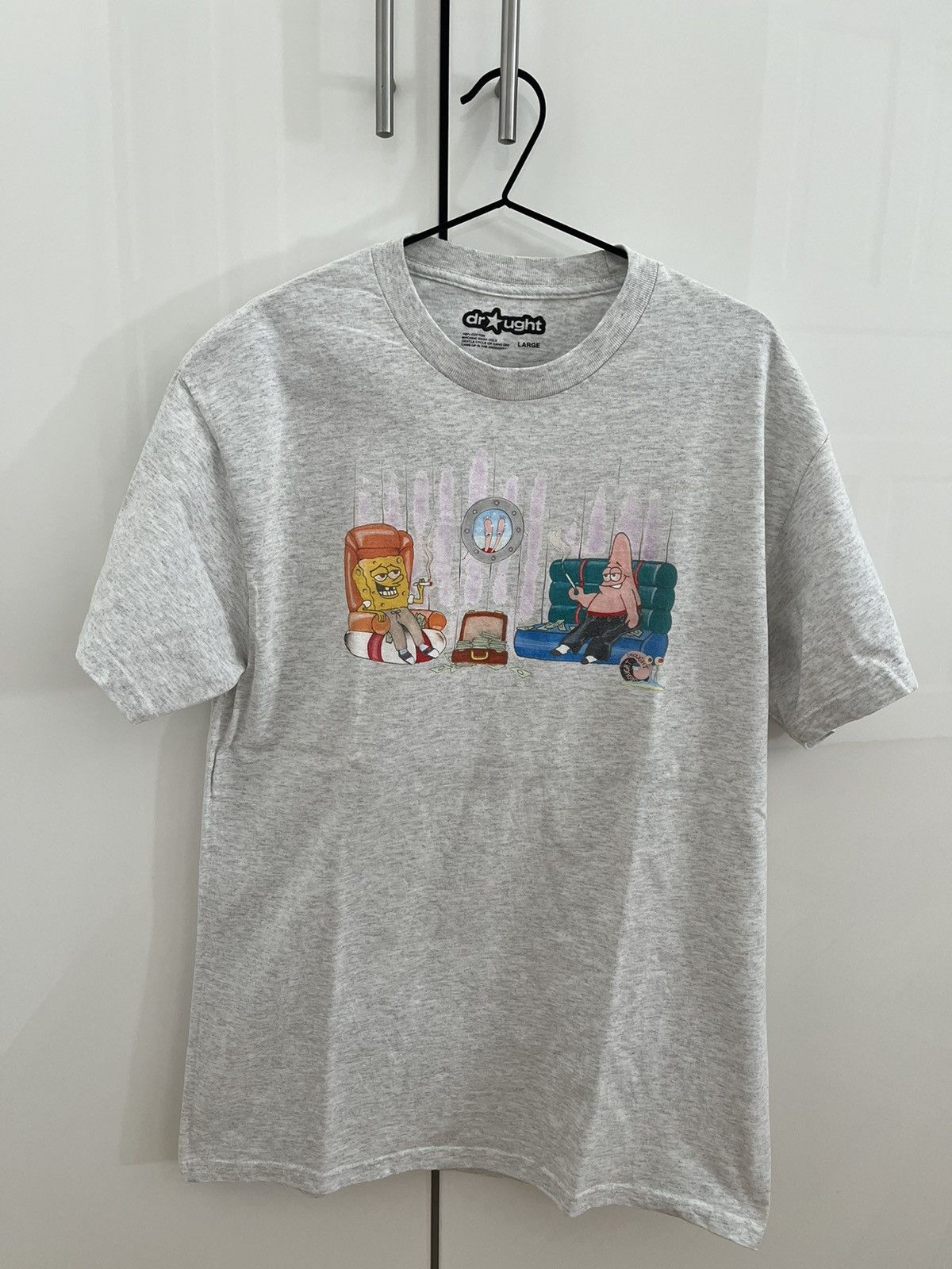 Drought Came Up In The Drought Spongebob Shirt Hoodie, Sweatshirt | PodTeesHub.com