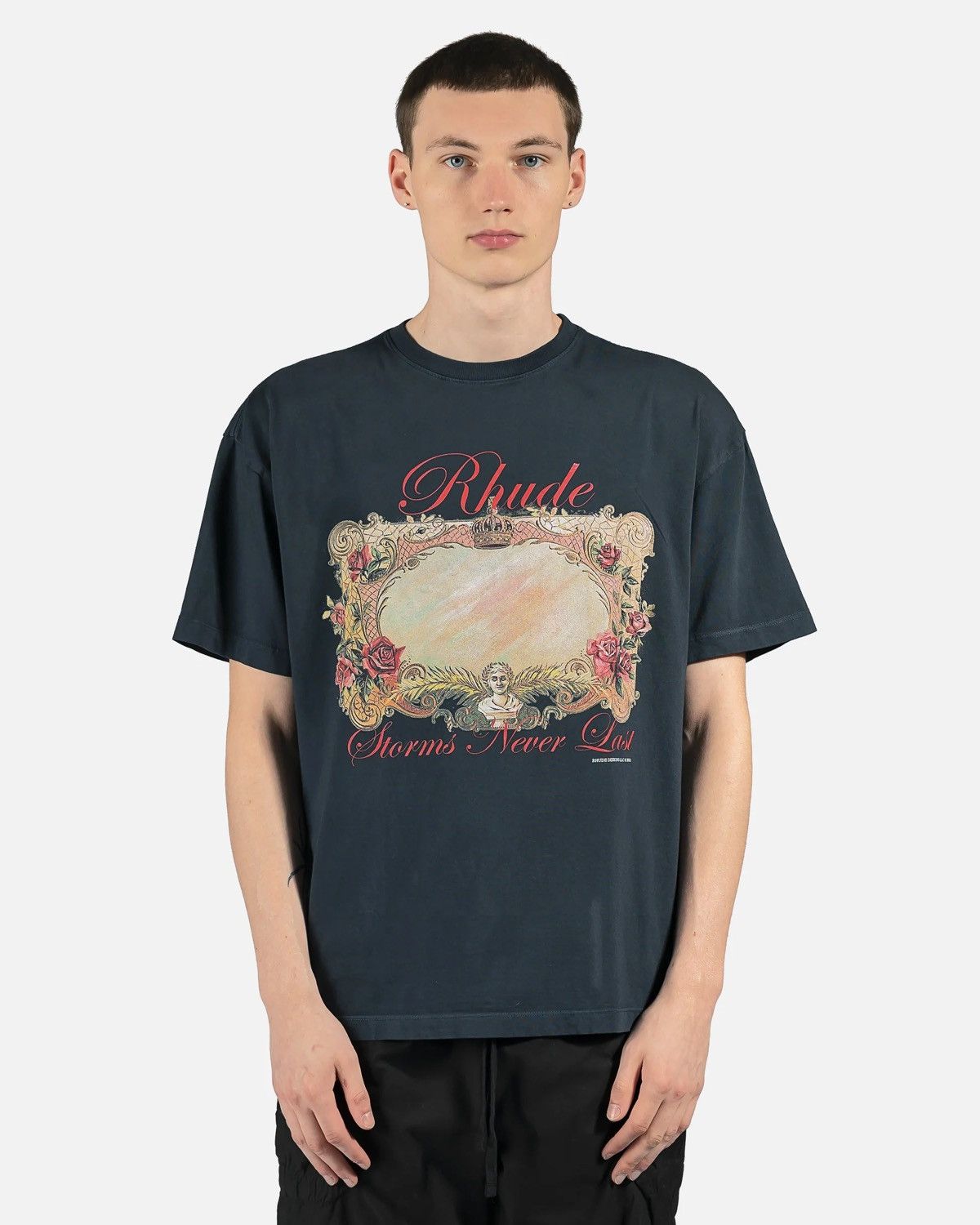 Rhude Mirror Tee Hoodie, Sweatshirt | PodTeesHub.com
