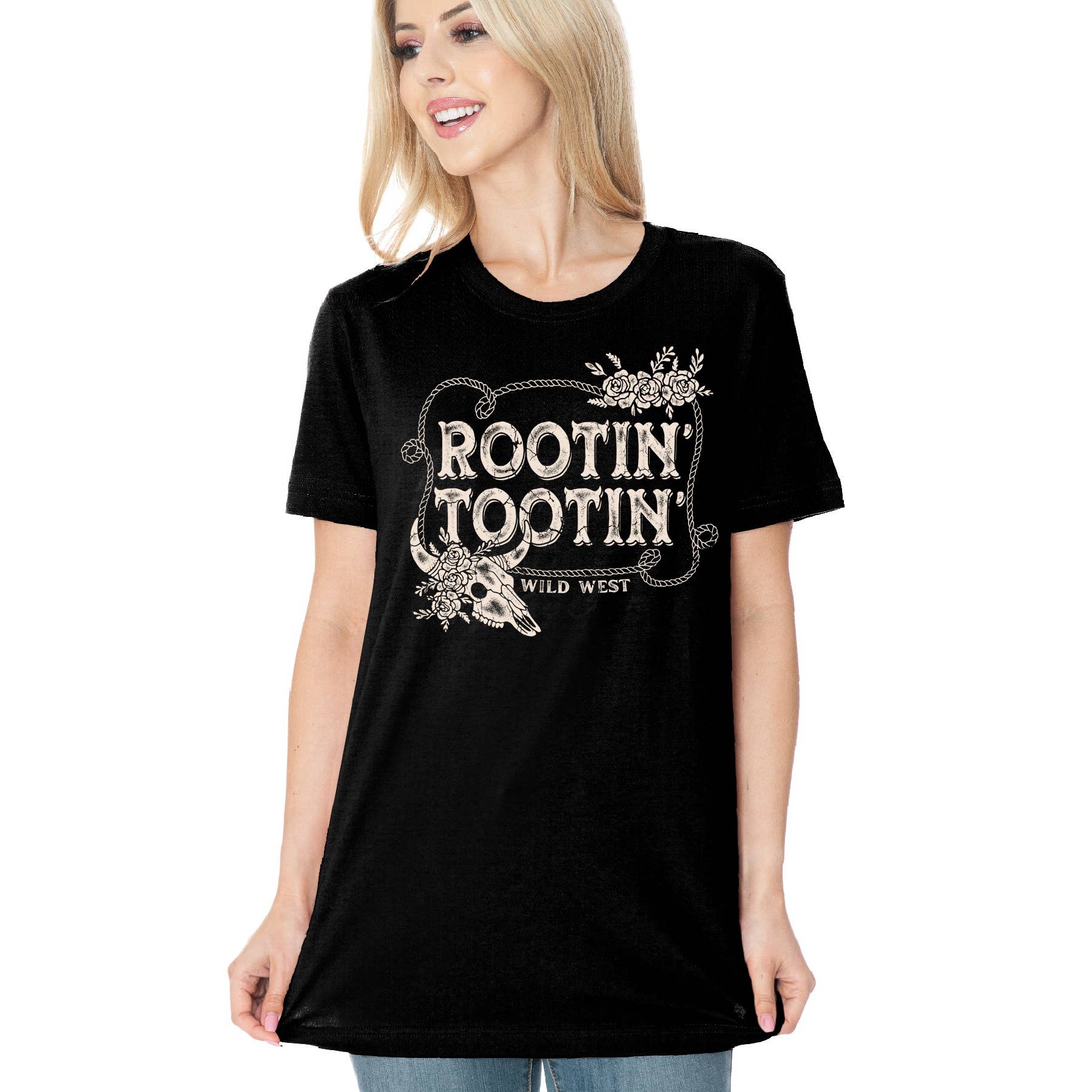 Rootin Tootin Wild West Short Sleeve T Shirt Hoodie, Sweatshirt | PodTeesHub.com