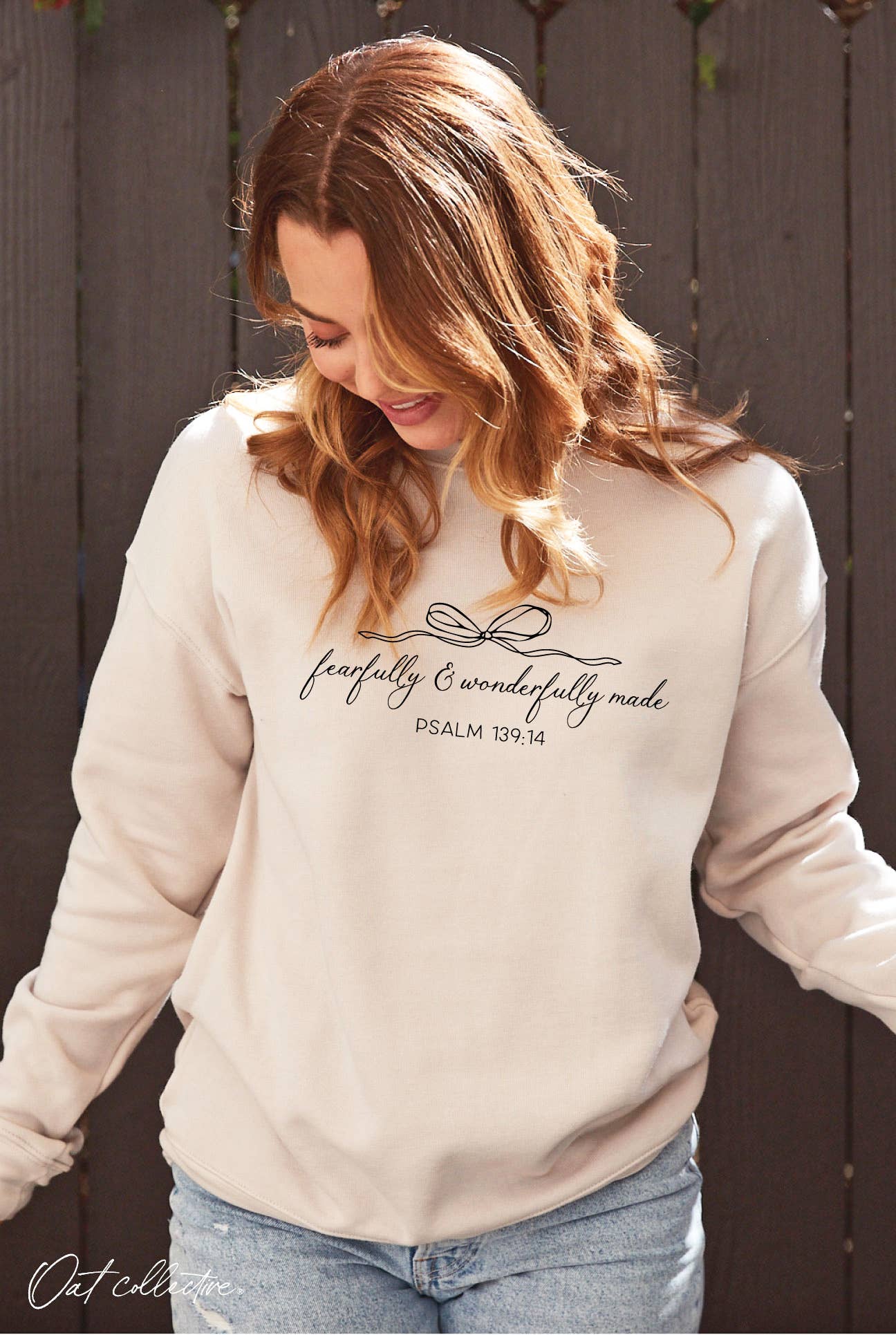 Fearfully and Wonderfully Graphic Sweatshirt T-Shirts, Hoodie | PodTeesHub.com
