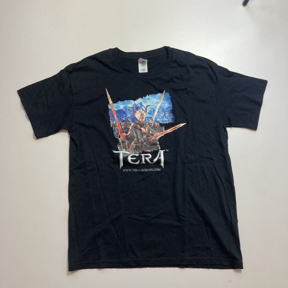 Playstation Vintage Tera The Exiled Realm Of Arborea Video Game Tee Hoodie, Sweatshirt | PodTeesHub.com