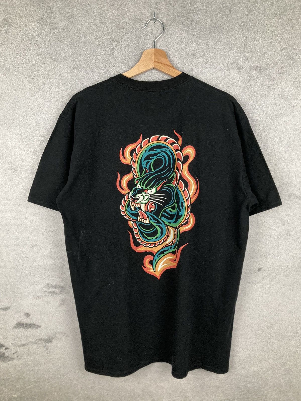 Vintage Tattoo Graphic T Shirt Y2k Hobojack Rare Hoodie, Sweatshirt | PodTeesHub.com