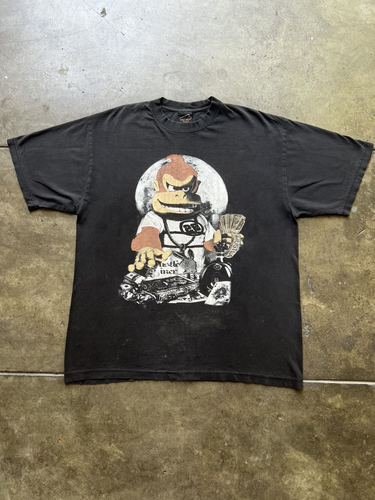 Vintage Vtg 90s Donkey Kong Video Game Shirt Hustler Zelda T-Shirts, Hoodie, Sweatshirt