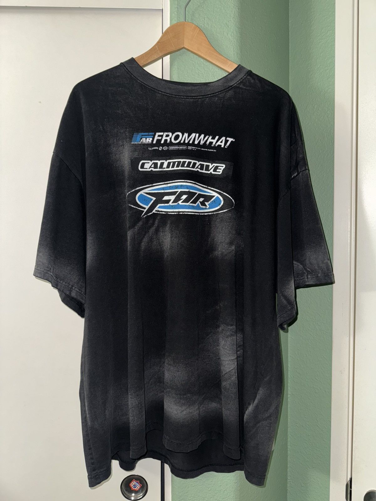 From What Far Washed Logo Tee Shirt Hoodie, Sweatshirt | PodTeesHub.com