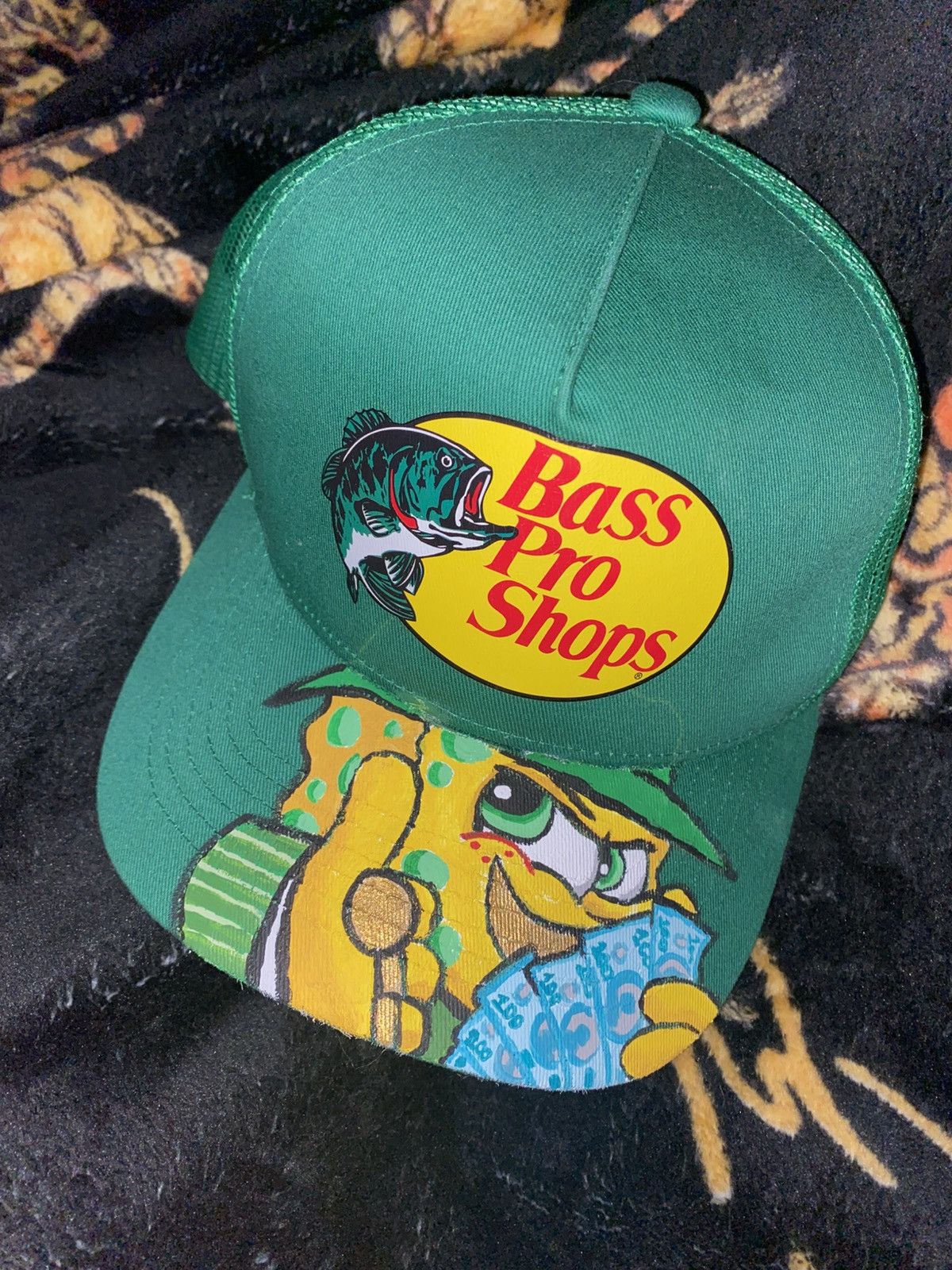 Bass Pro Shops Gangster Spongebob Bass Pro Shops Trucker T-Shirts, Hoodie, Sweatshirt | PodTeesHub.com