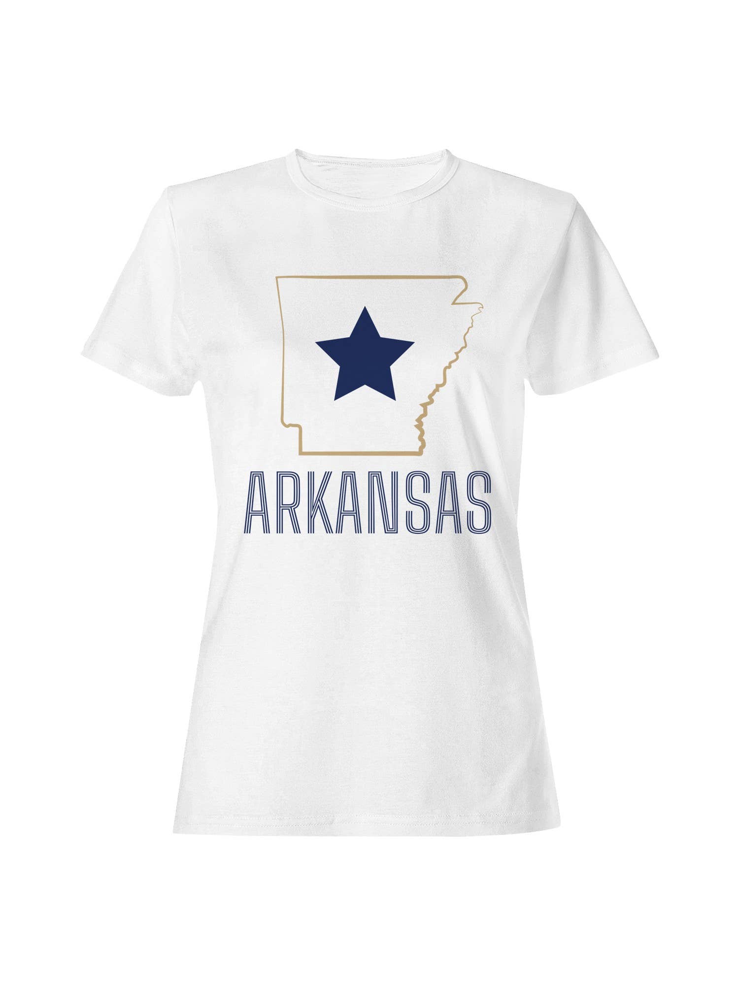 Arkansas State Outline Art Women's T-Shirt Hoodie, Sweatshirt | PodTeesHub.com