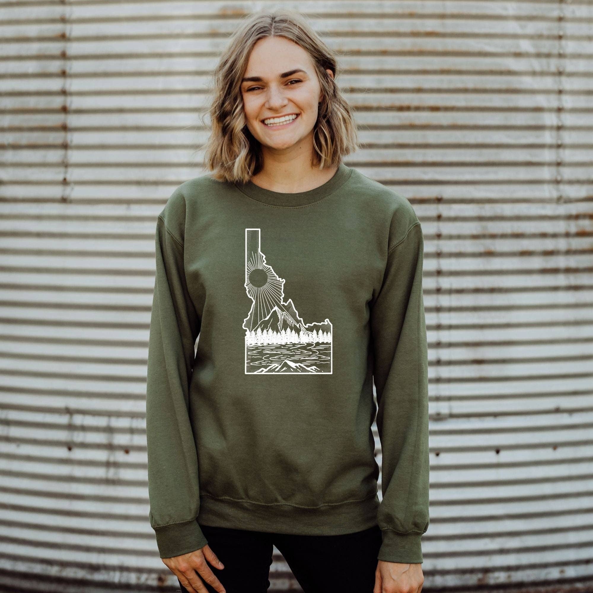 Idaho Sunshine Sweatshirt or Hoodie *Unisex Fit* T-Shirts | PodTeesHub.com