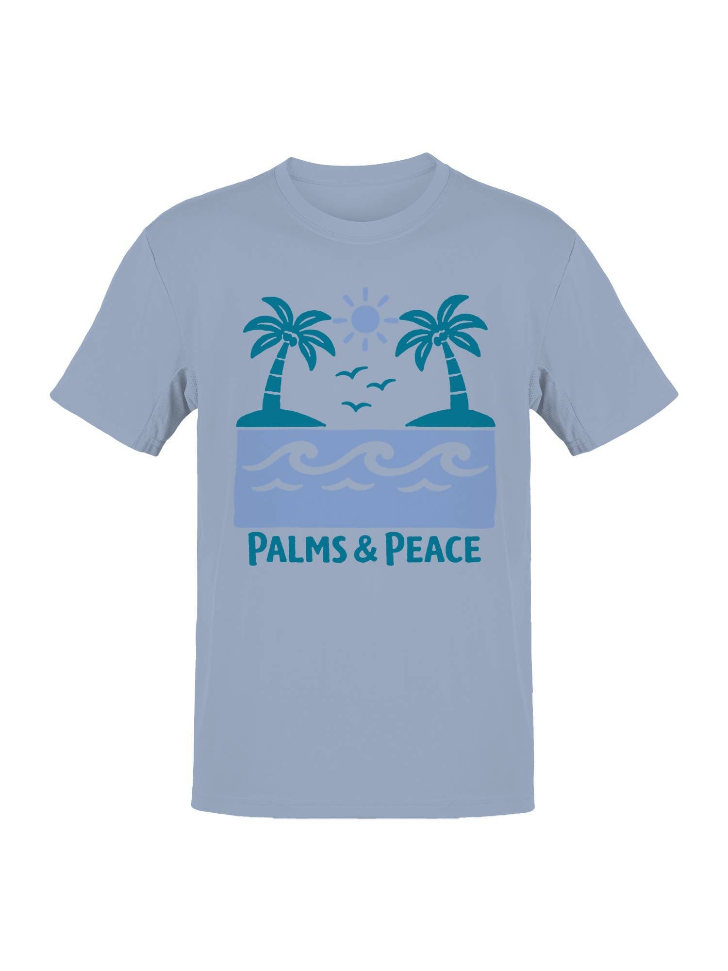 Tropical Waves and Calm Sun Men's T-Shirt Hoodie, Sweatshirt | PodTeesHub.com