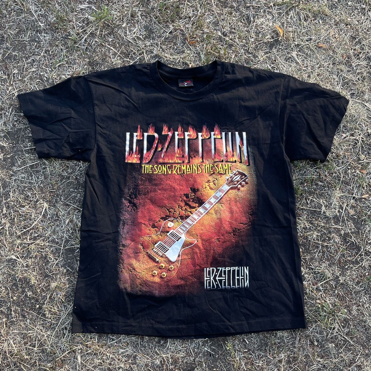 Vintage Y2k Led Zeppelin Tour Tee Art Band Rock Streetwear Hoodie, Sweatshirt | PodTeesHub.com