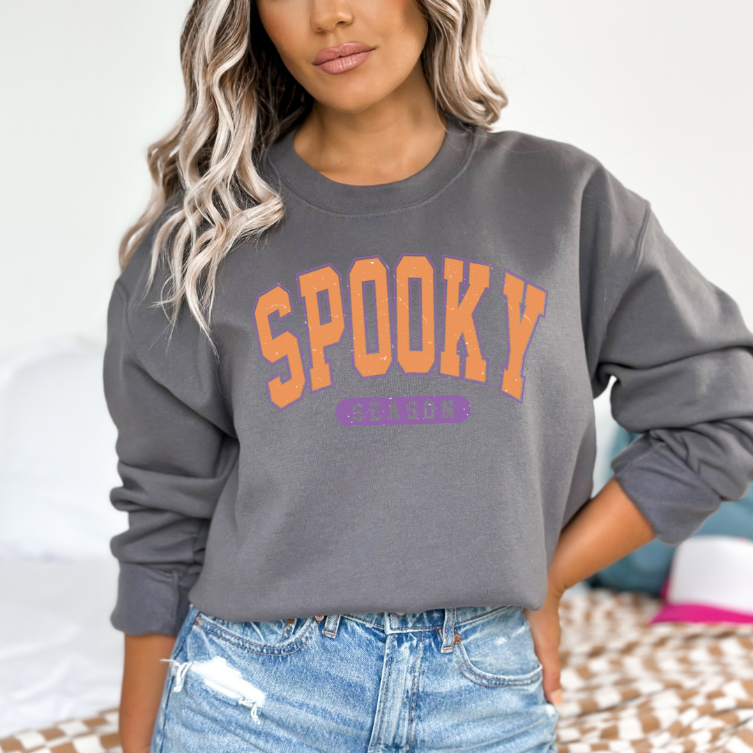 Spooky Season Fall Sweatshirt - Halloween Sweatshirt T-Shirts, Hoodie | PodTeesHub.com