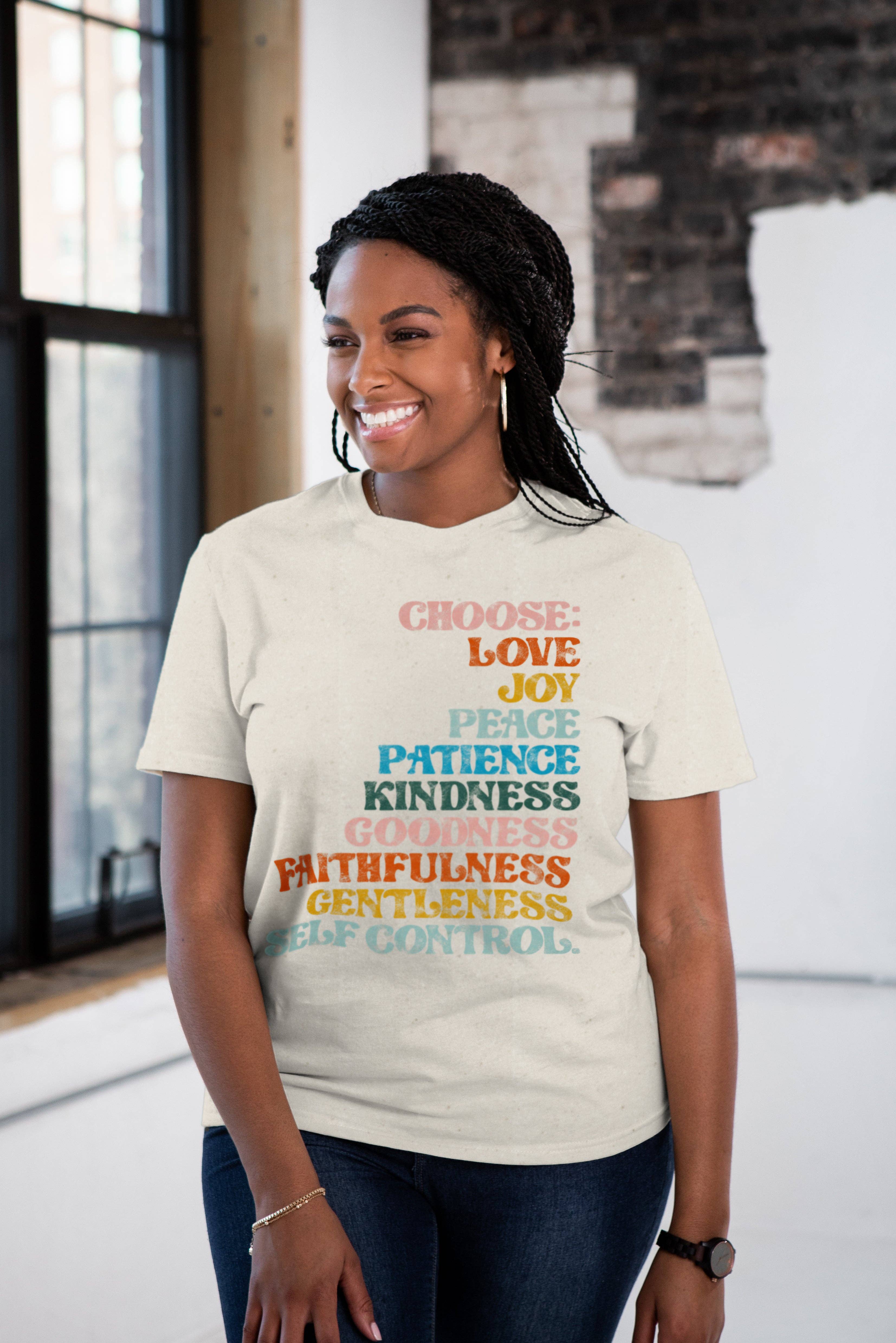 Fruit of the Spirit Unisex Eco-Cotton Tee Hoodie, Sweatshirt | PodTeesHub.com