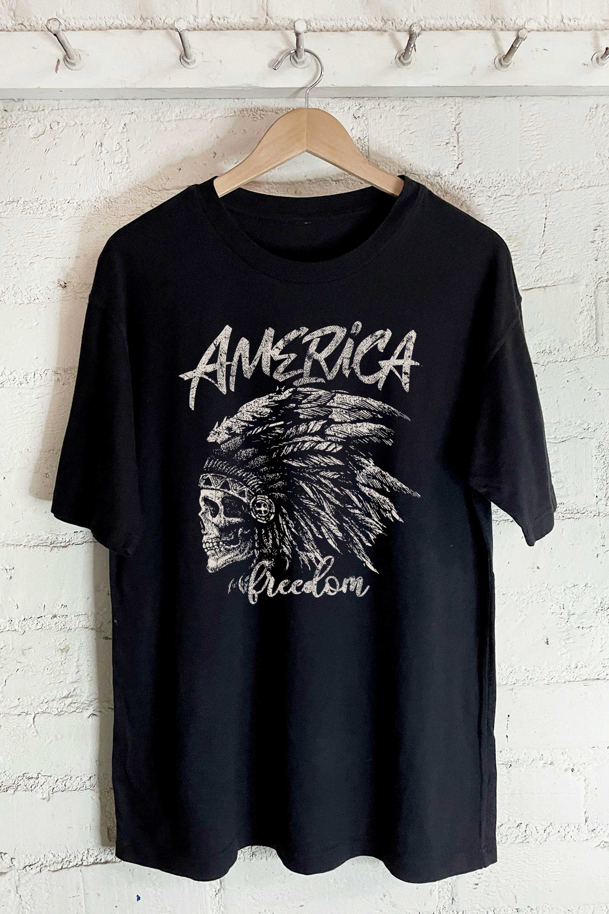 America Freedom-Oversized Tee Hoodie, Sweatshirt | PodTeesHub.com