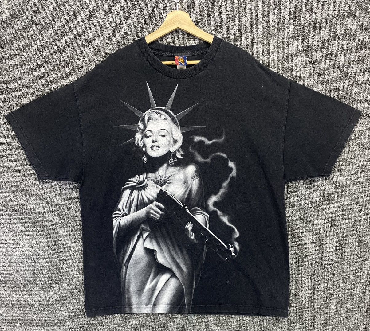 Band Tees Vintage Marilyn Monroe Punk Rock Band Tees T Shirts Hoodie, Sweatshirt | PodTeesHub.com