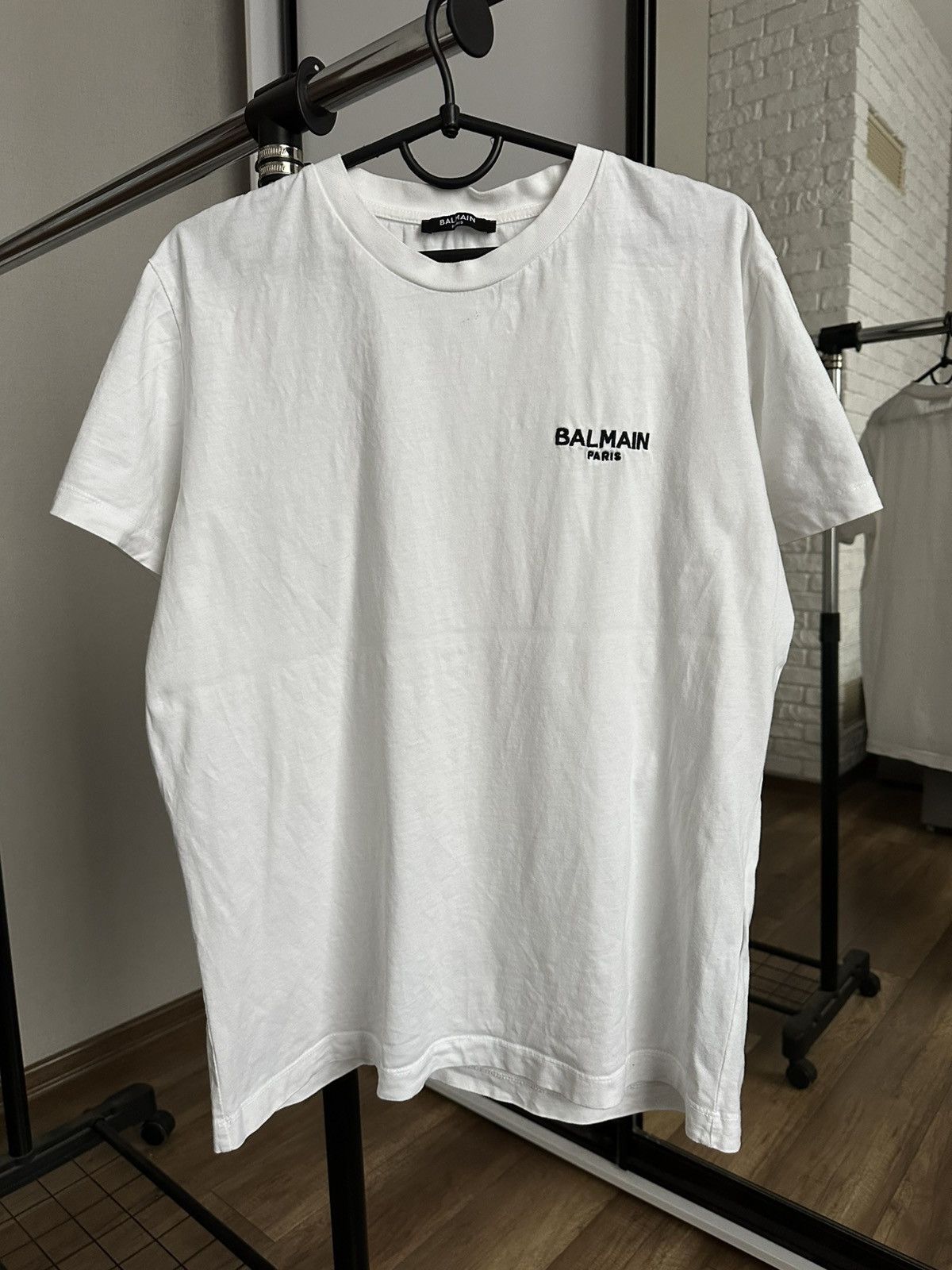 Balmain Paris Basic T Shirt Tee Hoodie, Sweatshirt | PodTeesHub.com