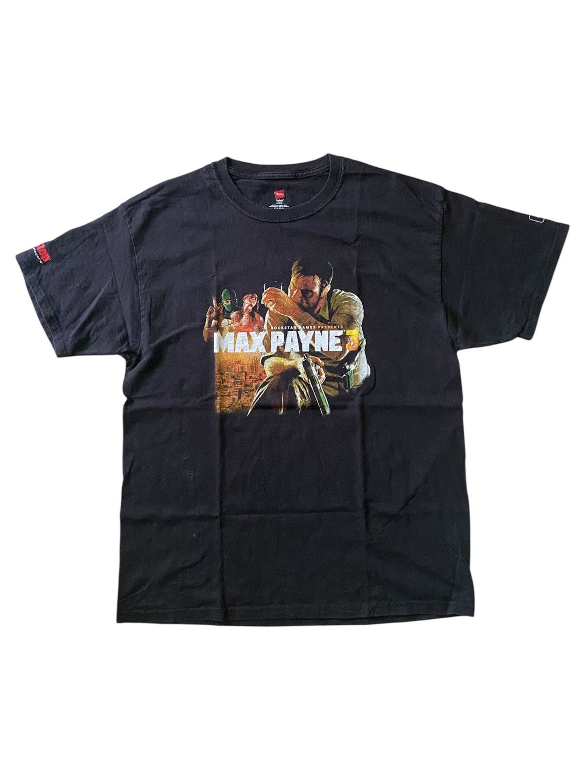 Playstation Max Payne 3 Rockstar Games Promo T Shirt Hoodie, Sweatshirt | PodTeesHub.com