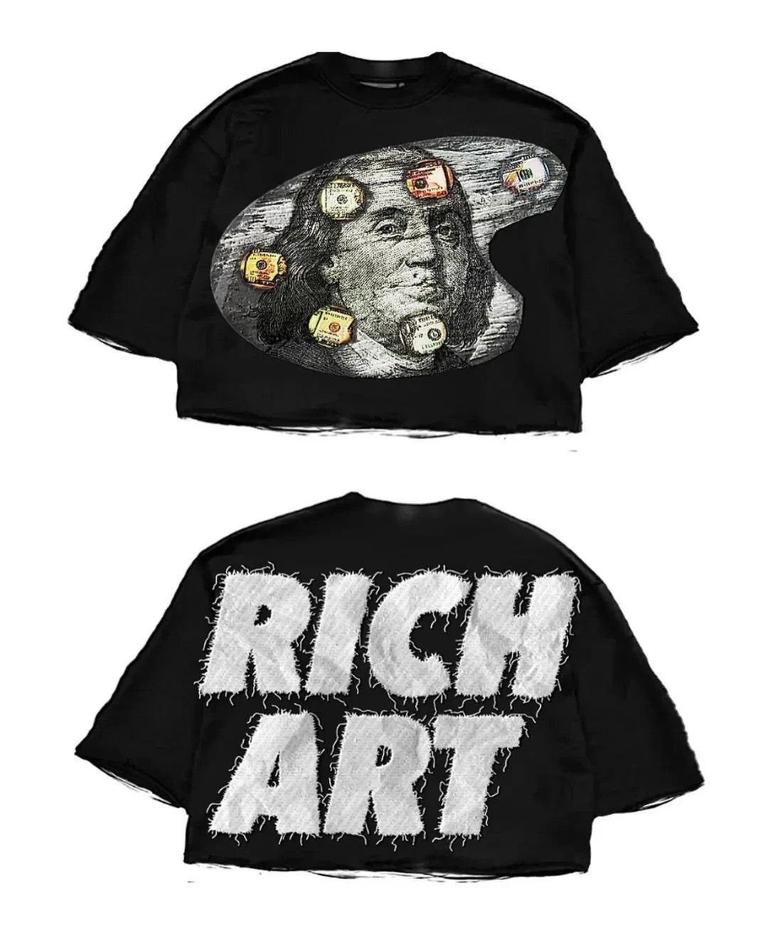 Japanese Brand Streetwear Gothic Rich Money Lucky Fortune Hip Hop T Shirt Hoodie, Sweatshirt | PodTeesHub.com