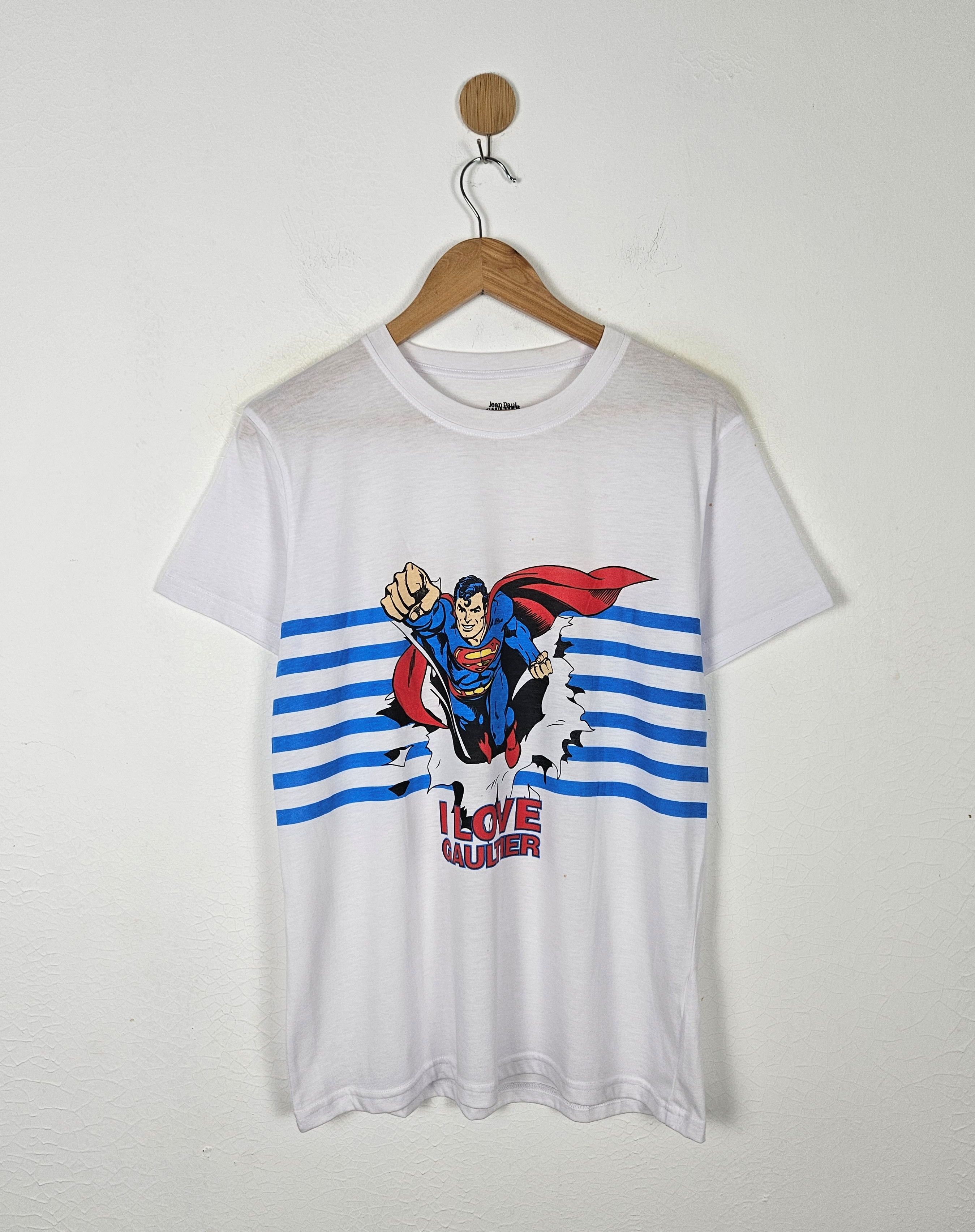 Paul Gaultier Jean Paul Gaultier Jpg Superman Dc Shirt Hoodie, Sweatshirt | PodTeesHub.com