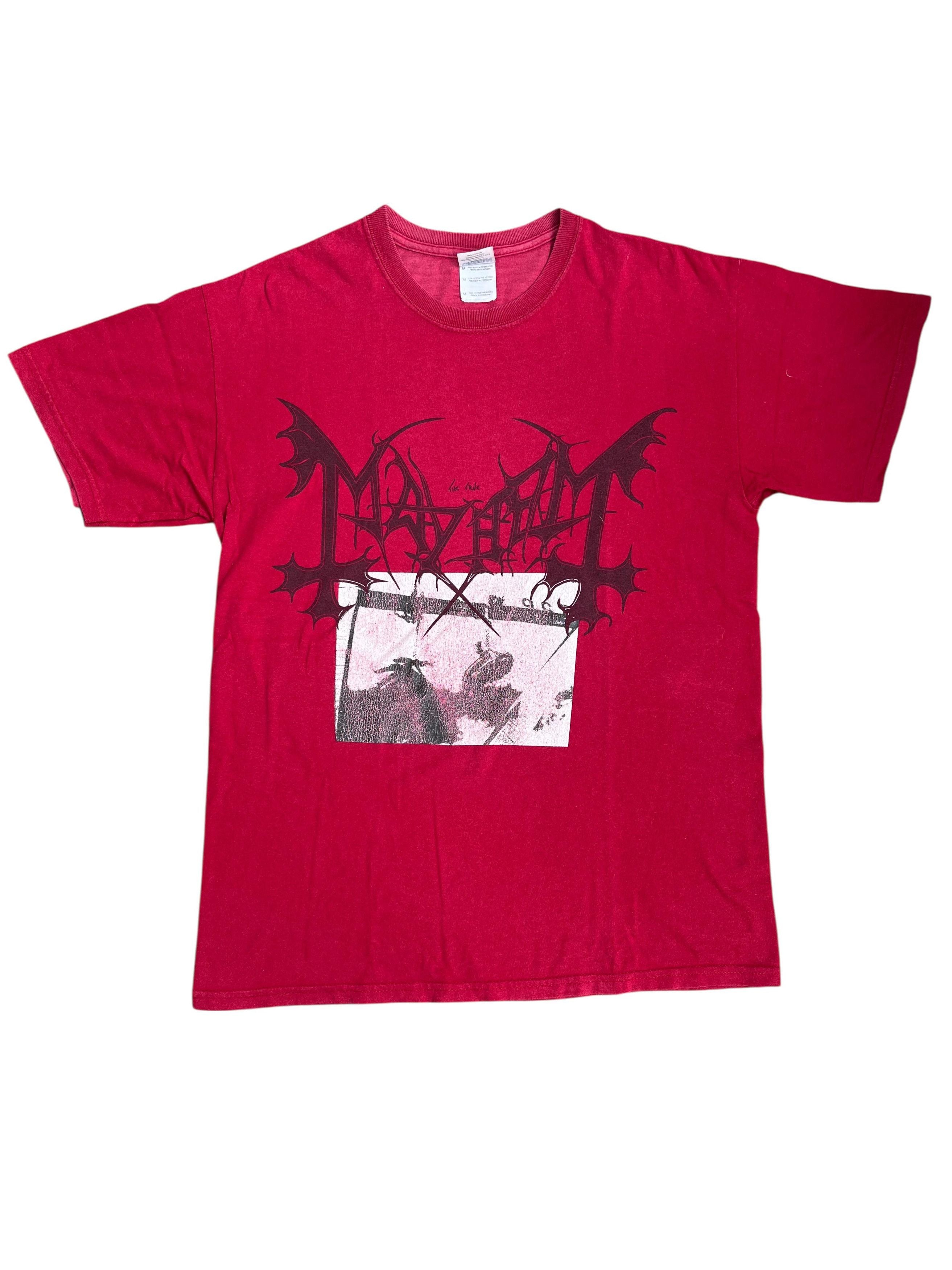 Band Tees Vintage Mayhem Deathcrush 2000s Hoodie, Sweatshirt | PodTeesHub.com