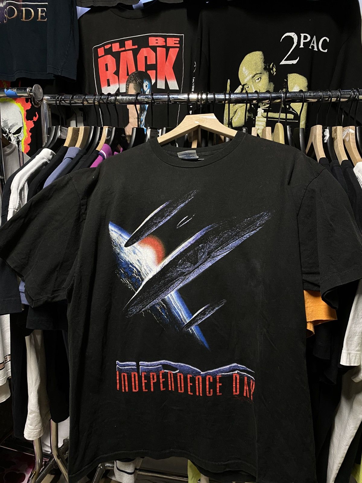 Vintage 90 S Id4 Independence Day Movie Tee Shirt Large Hoodie, Sweatshirt | PodTeesHub.com