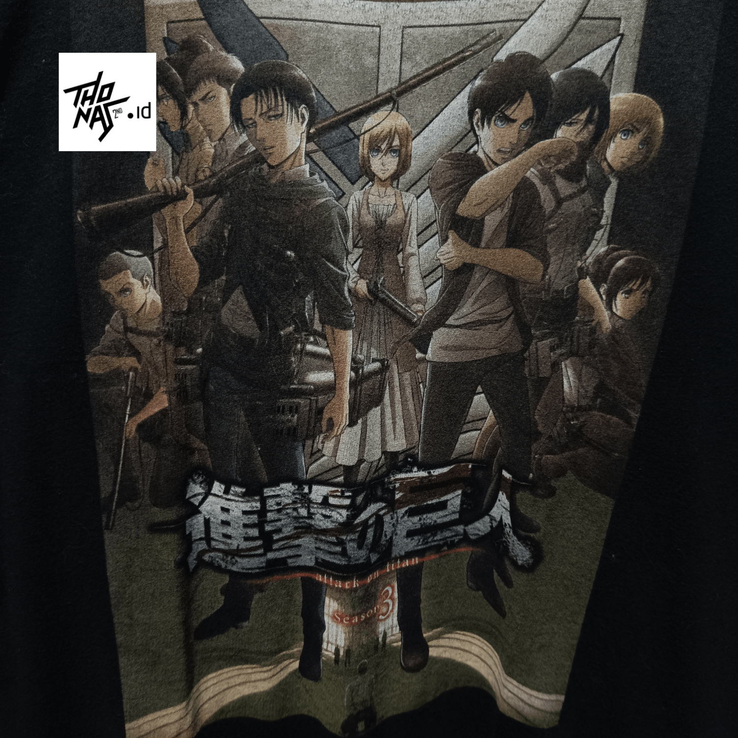 Anime Attack On Titan Season 3 Anime T-Shirts, Hoodie, Sweatshirt | PodTeesHub.com