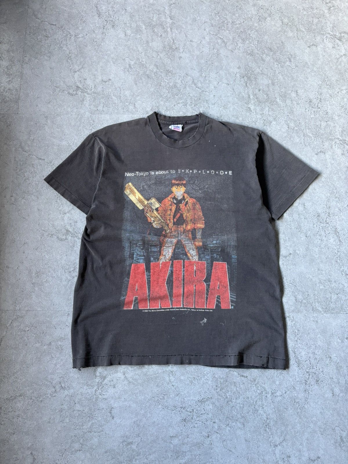 Anime Akira Promo Tee 1988 Hoodie, Sweatshirt | PodTeesHub.com