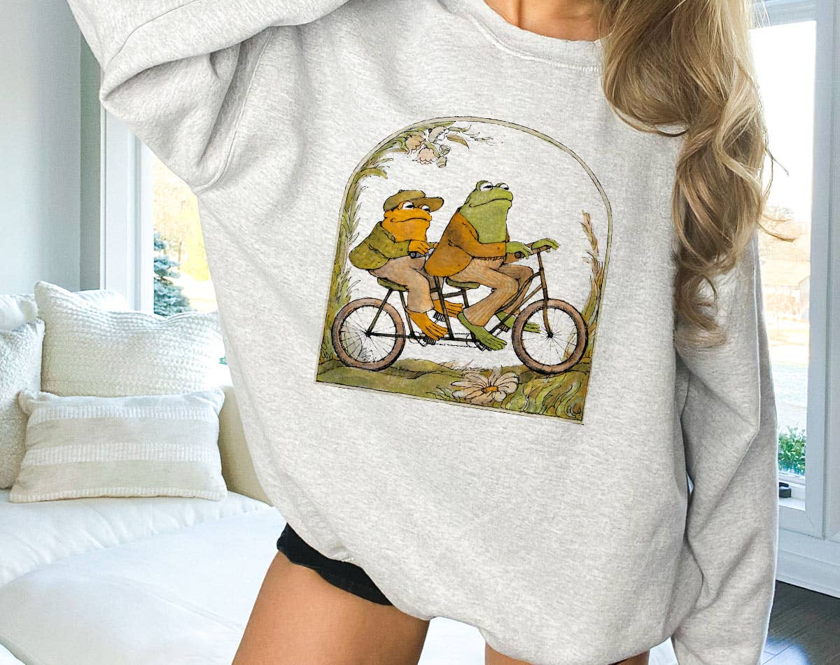 Frog & Toad - Cottagecore Meme Book Series Sweatshirt T-Shirts, Hoodie | PodTeesHub.com