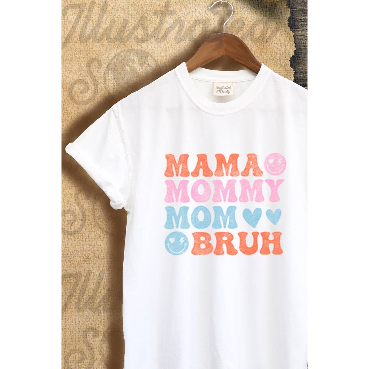 Mama Mommy  Vintage Graphic  Tee Hoodie, Sweatshirt | PodTeesHub.com