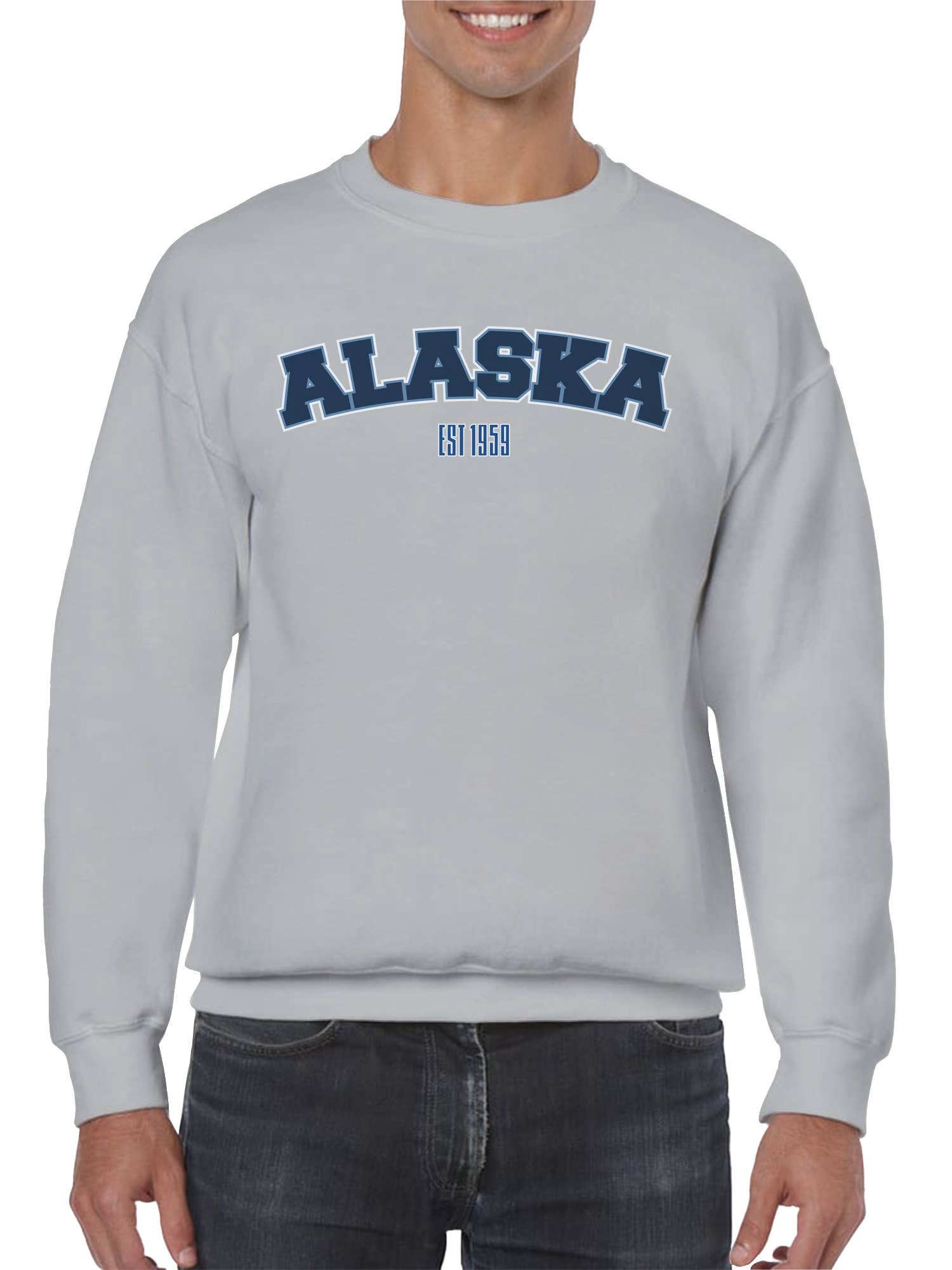 Alaska Est 1959 Men's Sweatshirt T-Shirts, Hoodie | PodTeesHub.com