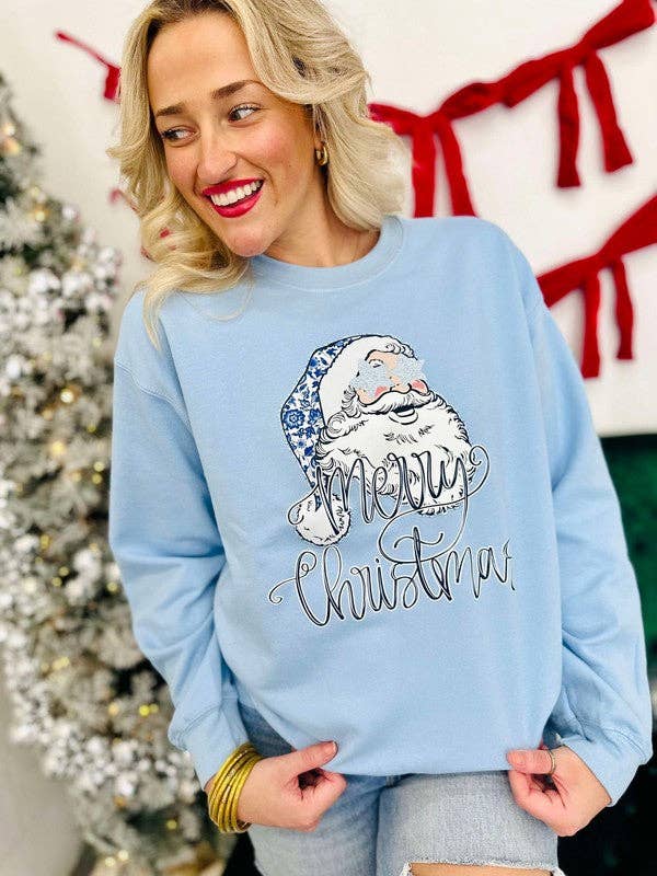 Merry Christmas Chino Santa Claus Dtf Sweatshirt T-Shirts, Hoodie | PodTeesHub.com