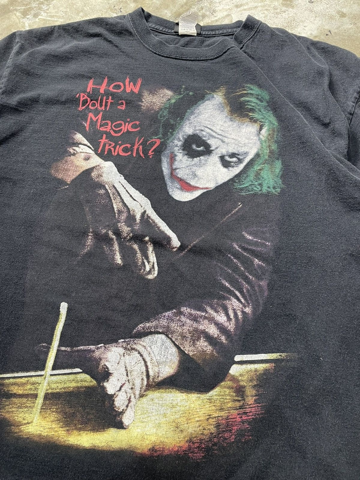 Vintage Dark Knight Joker Magic Trick Movie Shirt Hoodie, Sweatshirt | PodTeesHub.com