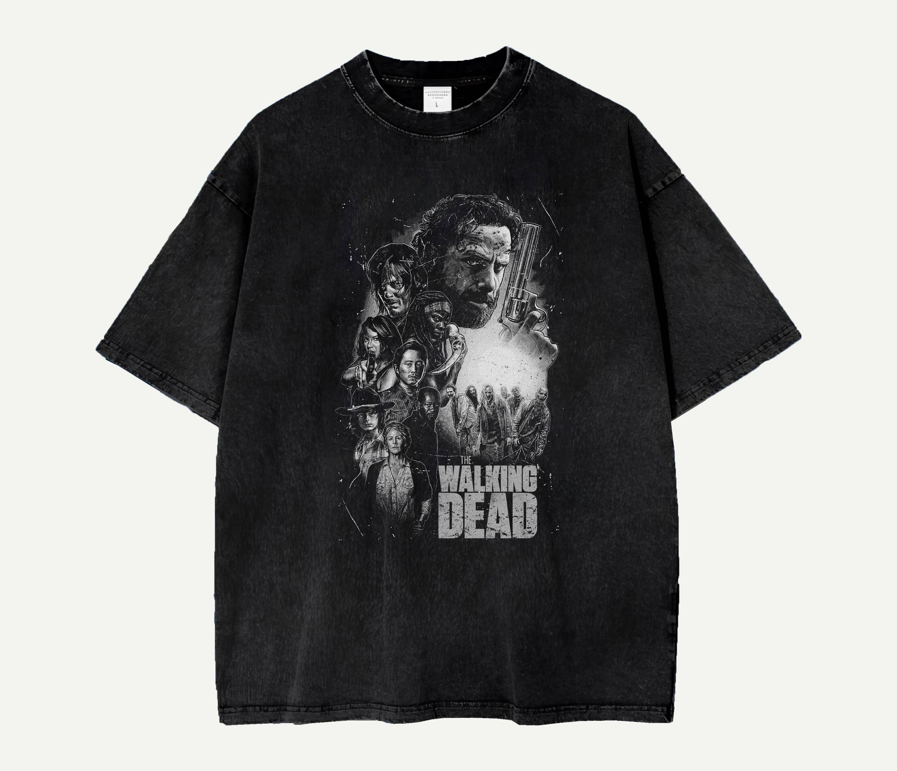 The Walking Dead Tv Series Vintage Retro Fan Shirt Hoodie, Sweatshirt | PodTeesHub.com