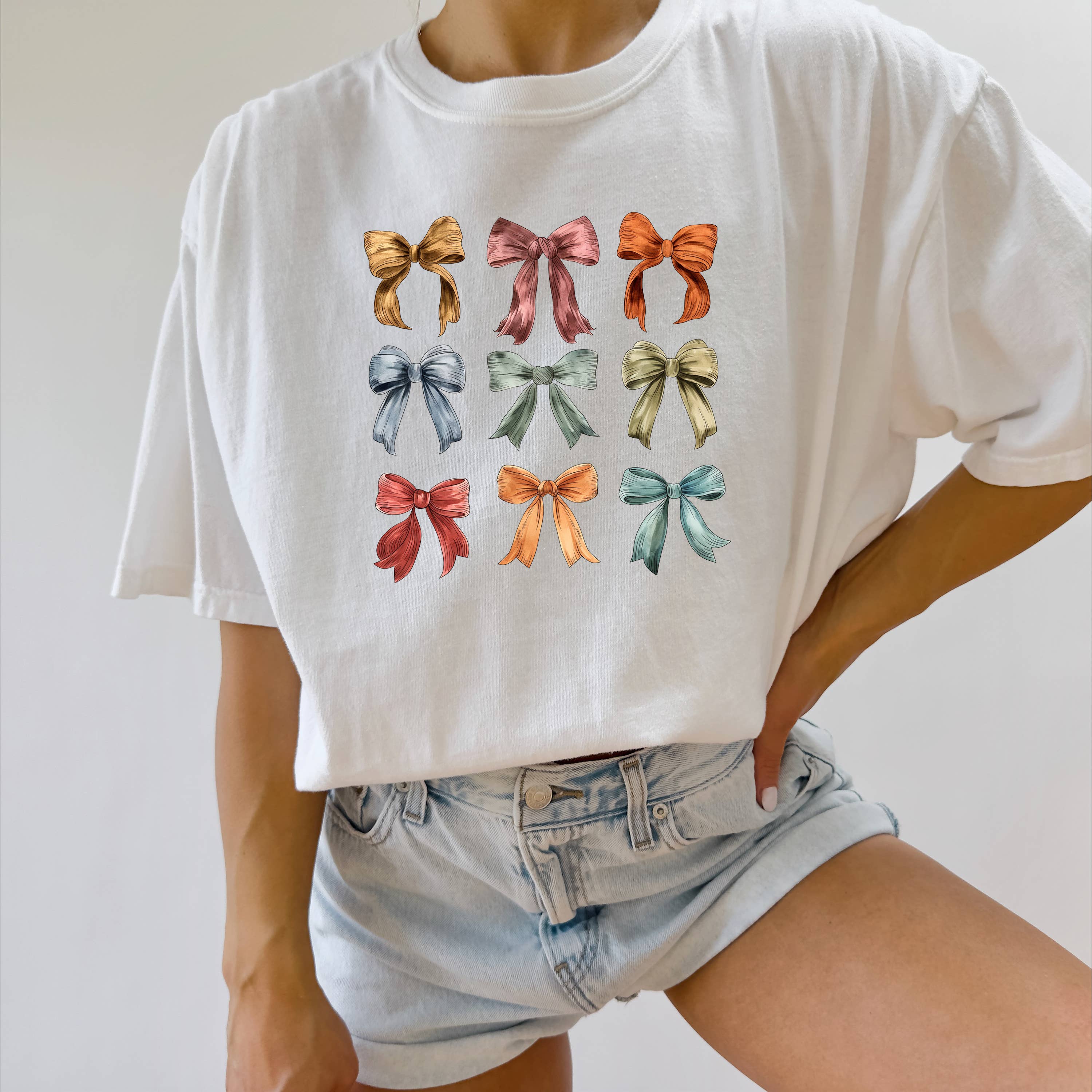 Autumn T Shirt, Autumn Bows, Fall Graphic Apparel Hoodie, Sweatshirt | PodTeesHub.com
