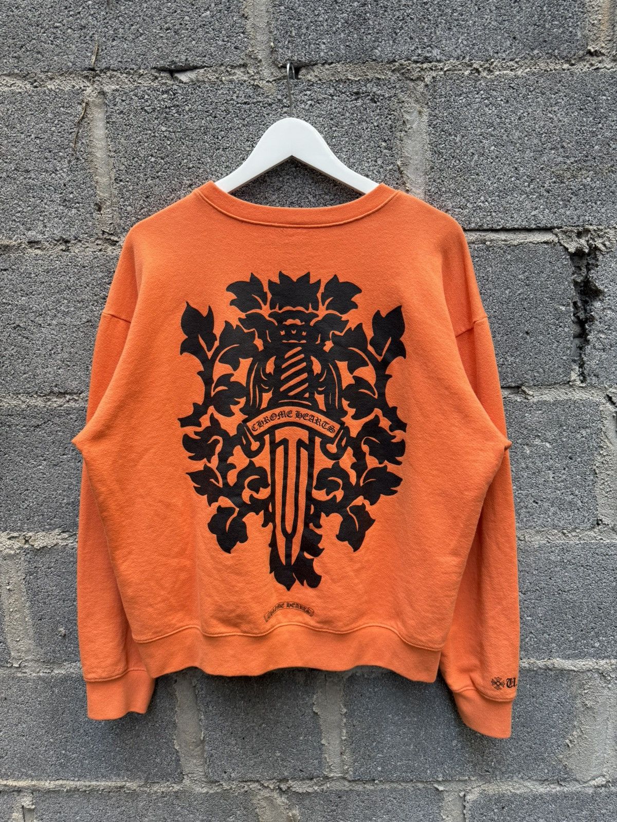Hearts Chrome Hearts Vine Dagger Crewneck T-Shirts, Hoodie, Sweatshirt | PodTeesHub.com