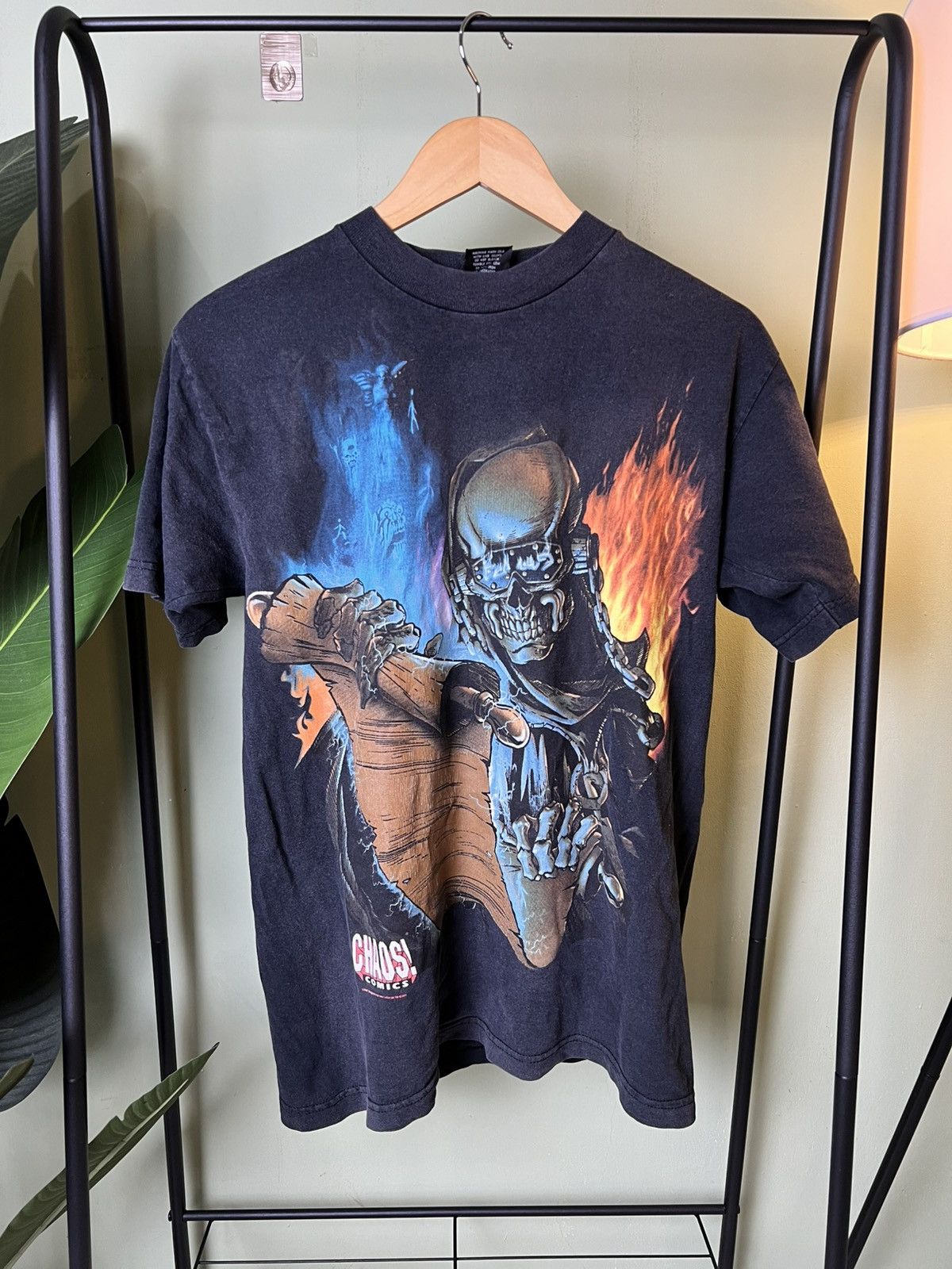 Vintage Megadeth Chaos Comics 1997 T-Shirts, Hoodie, Sweatshirt | PodTeesHub.com