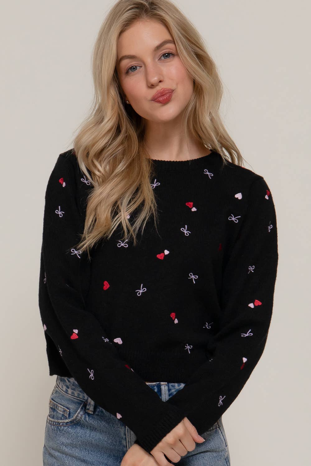1006 All Over Embroidery Sweater SI-28588 T-Shirts, Hoodie, Sweatshirt | PodTeesHub.com