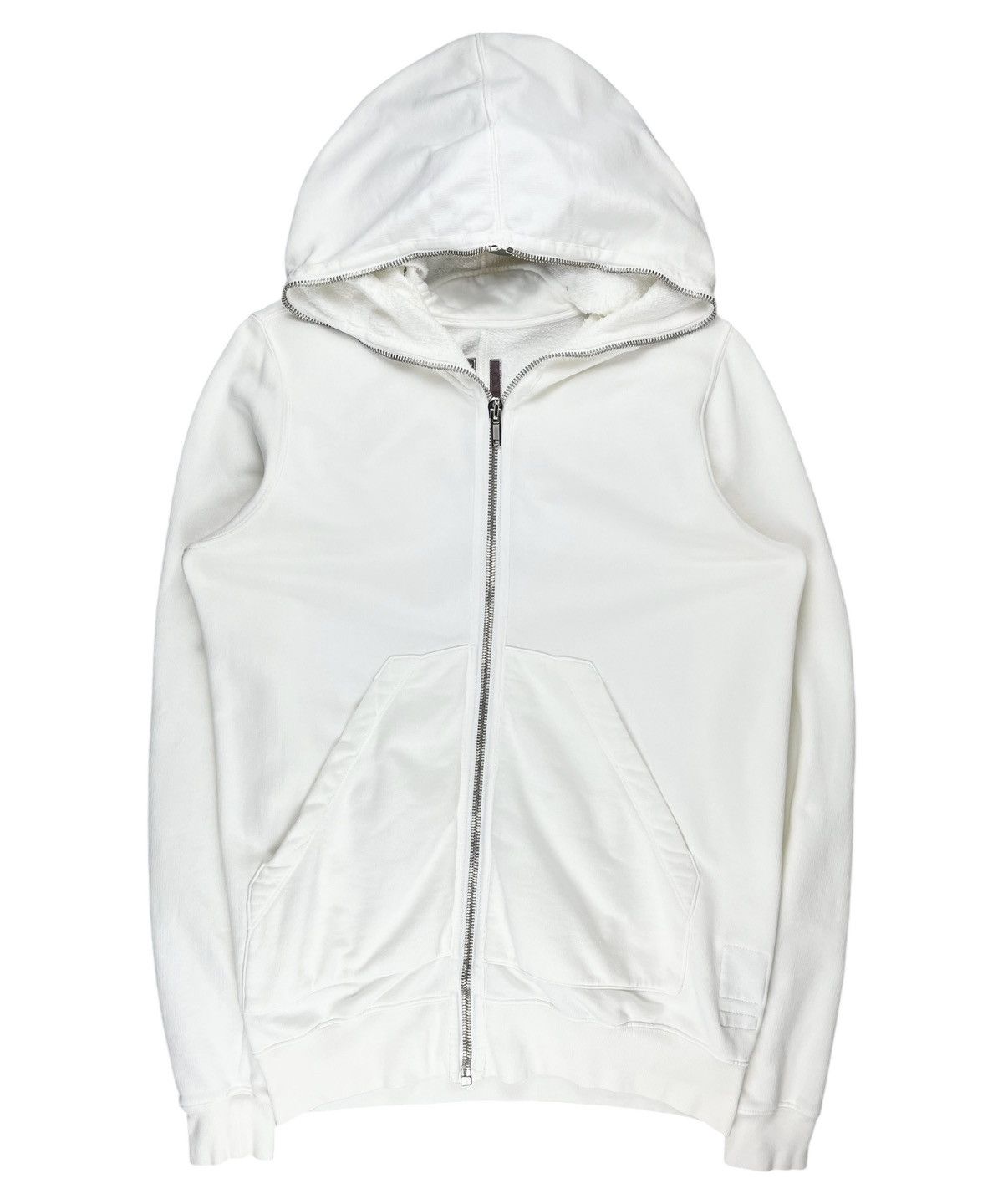 Owens Ss14 Rick Owens Fullzip Gimp Hoodie Milk White T-Shirts, Sweatshirt | PodTeesHub.com