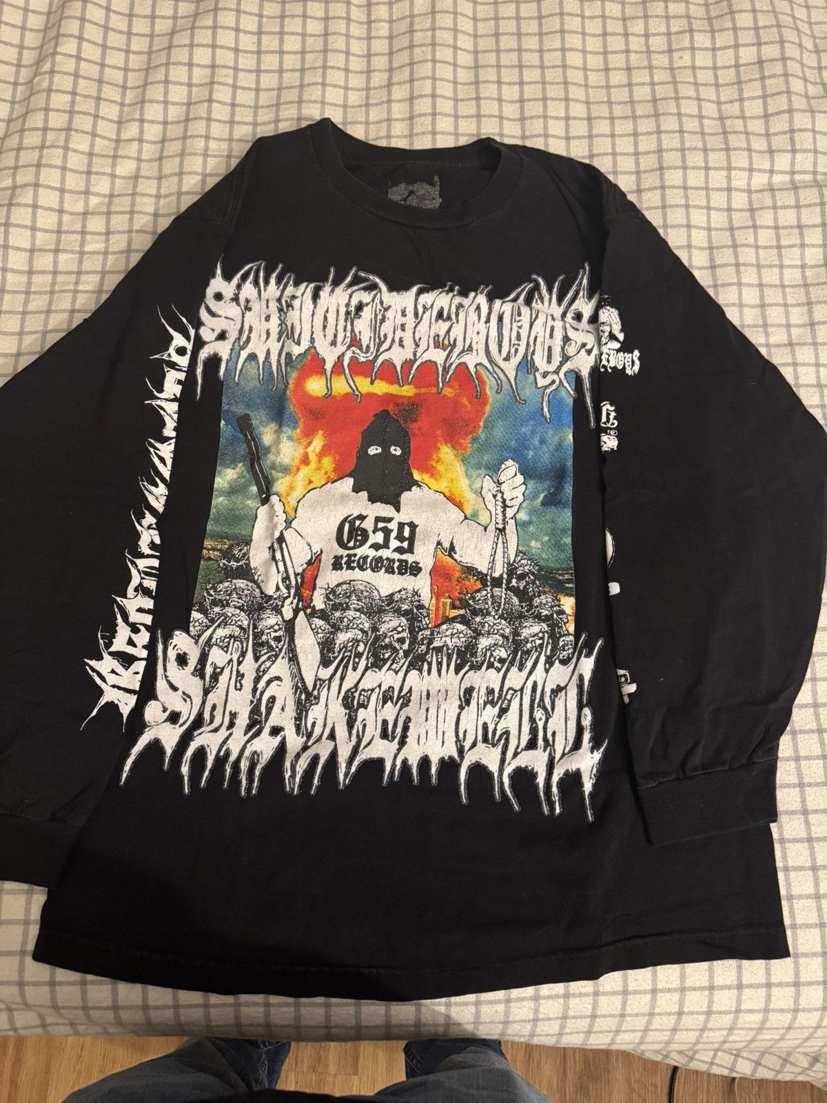 Records G59 Records Gravedigger Long Sleeve Tee Read Description Hoodie, Sweatshirt | PodTeesHub.com