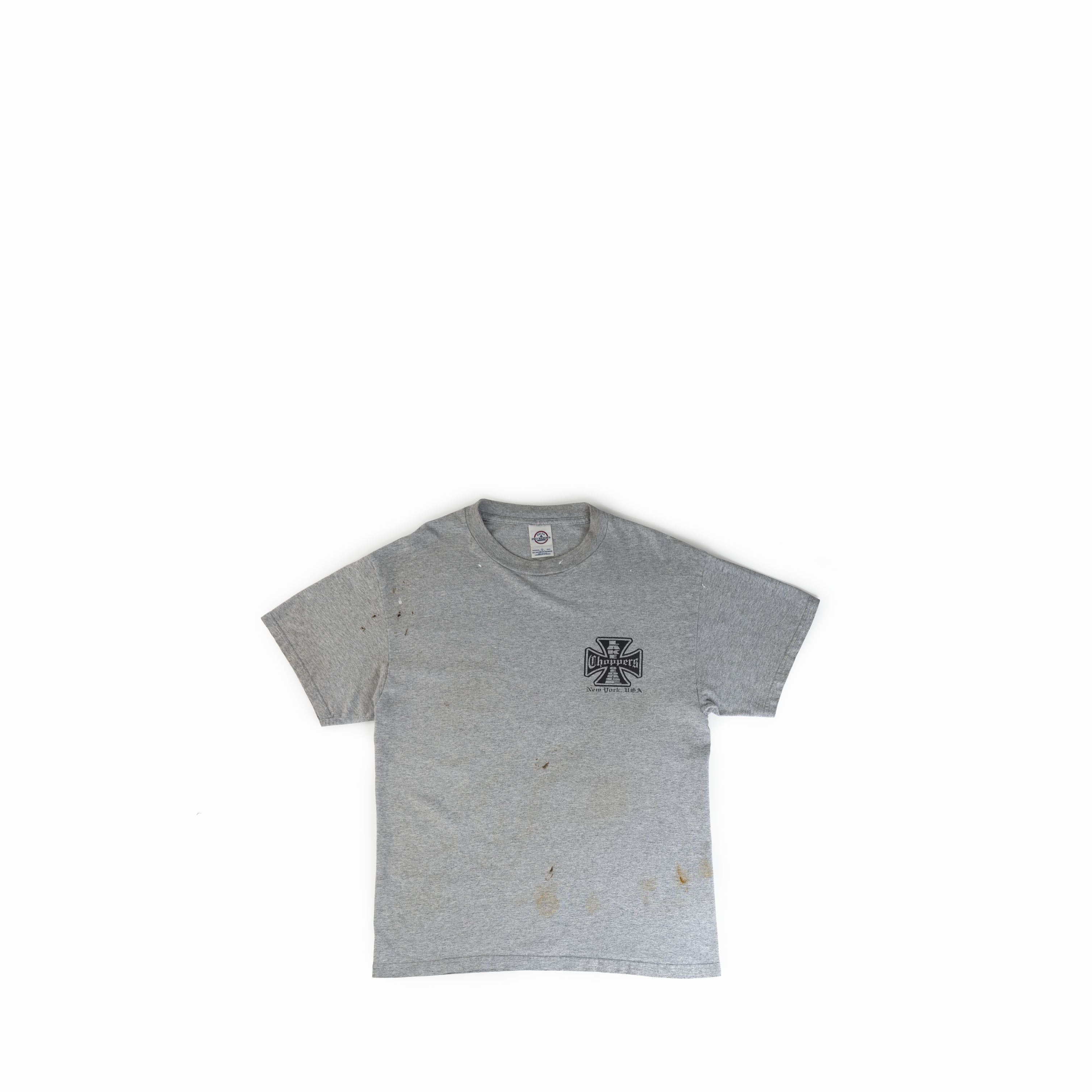 Vintage 2000 S New York Choppers Thrashed Tee Shirt Hoodie, Sweatshirt | PodTeesHub.com