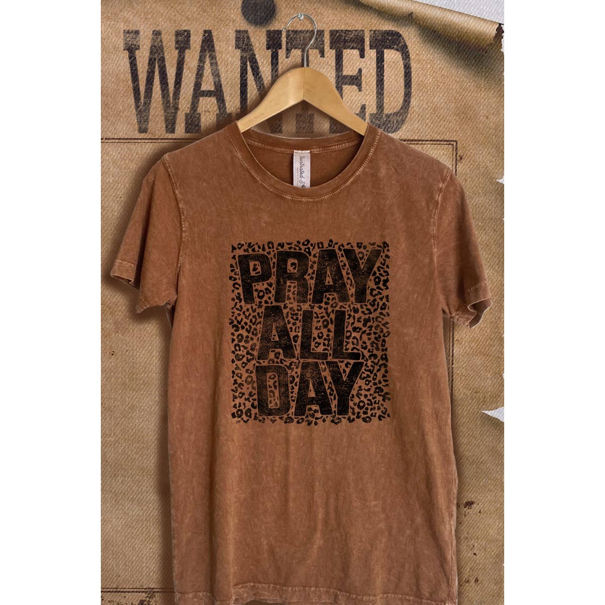 Pray All Day Vintage  Mineral Wash  Graphic  Tee Hoodie, Sweatshirt | PodTeesHub.com
