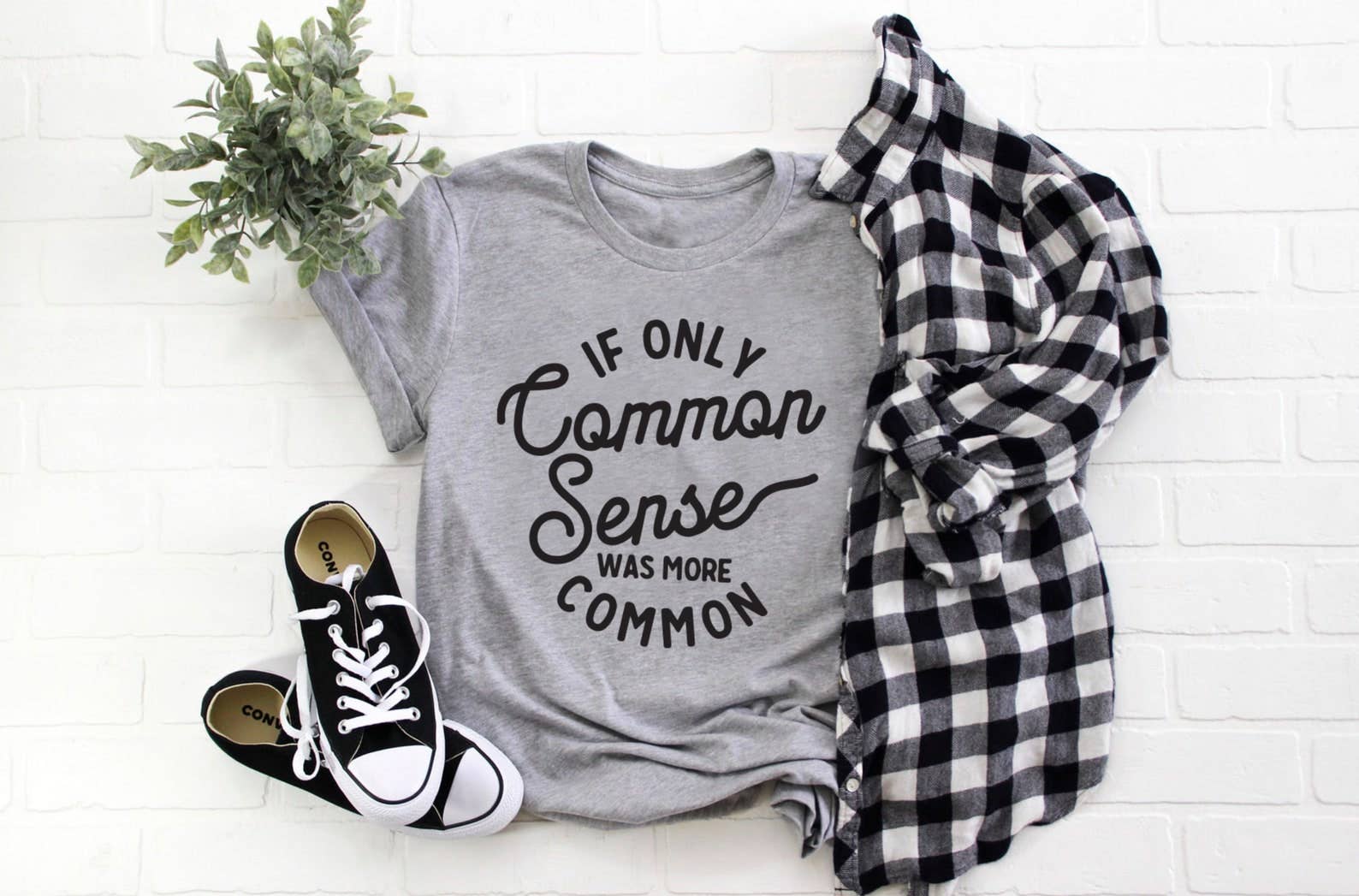 If Only Common Sense Was More Common T-Shirt Hoodie, Sweatshirt | PodTeesHub.com