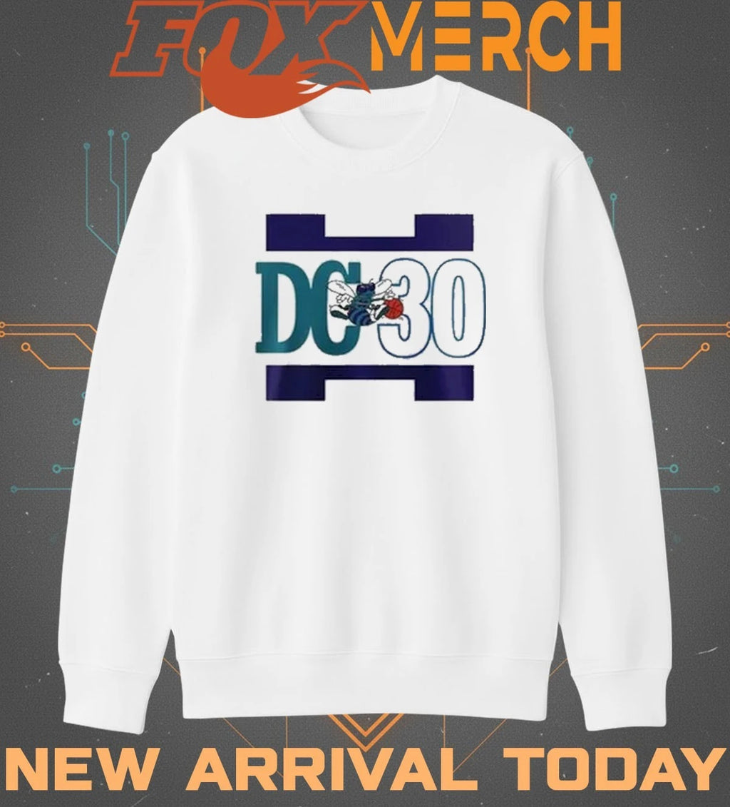 Charlotte Hornets 2026 Legend Dell Curry’s no.30 t-shirt