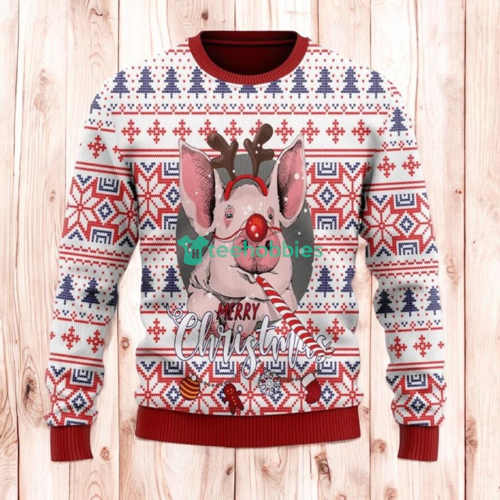 Christmas Pig Ugly Sweaters, Merry Christmas Ugly Sweaters